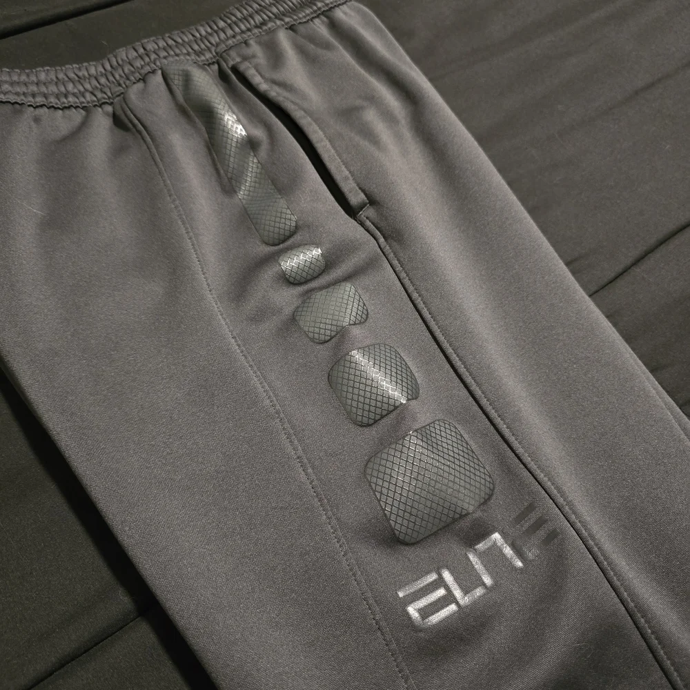 Nike Joggers Boys‎ Dri Fit Sweat Pants Adjustable Sporty Athletic Gray Size XL